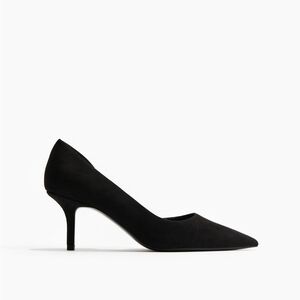 H&M Women’s Pumps Black Covered Heels new with tag